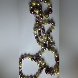 New Elegant Multicolor Pearl Necklace